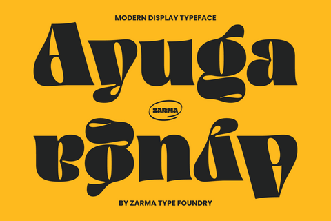 Ayuga - Modern Display Font