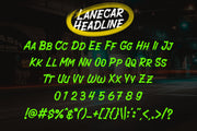 VT Lanecar Headline – Brush Font