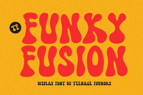 TF Funky Fusion Display Font