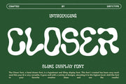 Closer Typeface