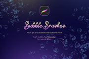 Bubbles Procreate Brushes