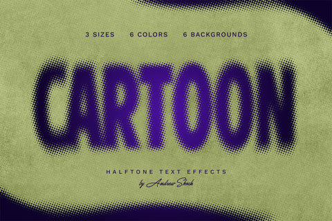 Halftone Text Effect