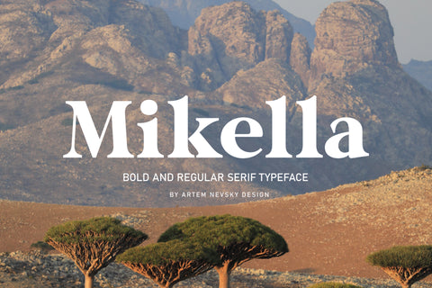 NT Mikella - Serif Typeface