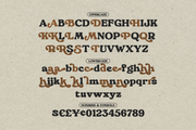 Sideboard - Tightly Spaced Vintage Serif Font
