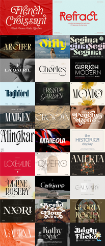 The Essential Ligature Typeface Collection