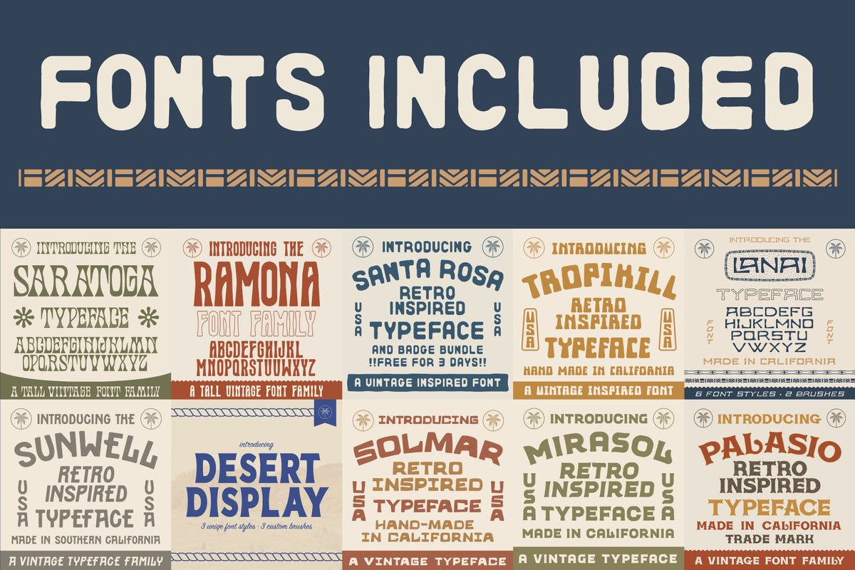 The Modern Font Bundle Volume 2 – Pixel Surplus