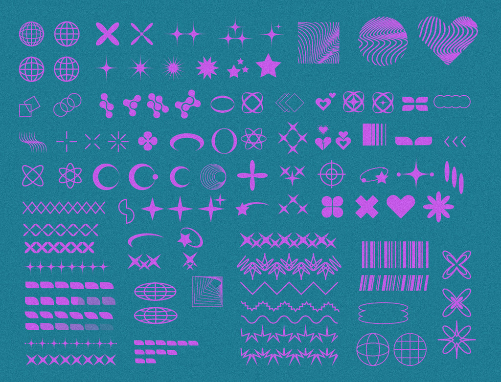 Free Y2K Sticker Pack - Pixel Surplus