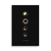 Total Eclipse Canvas Print