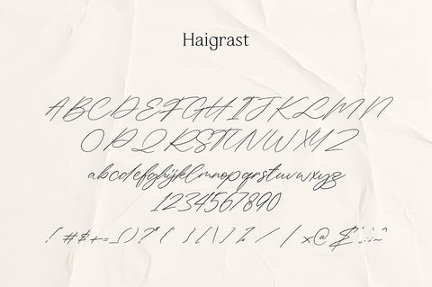 Haigrast - Free Font Duo - Pixel Surplus