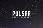 Pulsar - Free Futuristic Font - Pixel Surplus
