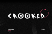 Crooked - Free Font