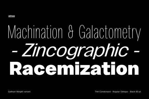Gallinari Extra Bold - Free Modern Groteque Fonts