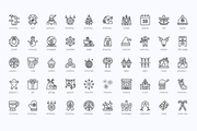 Free Christmas Icon Set - 3 Styles - Pixel Surplus