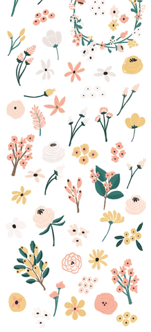 Lillia - Free Floral Illustration Sample - Pixel Surplus