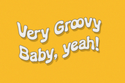 Roller Girl - Groovy Retro 70s Font