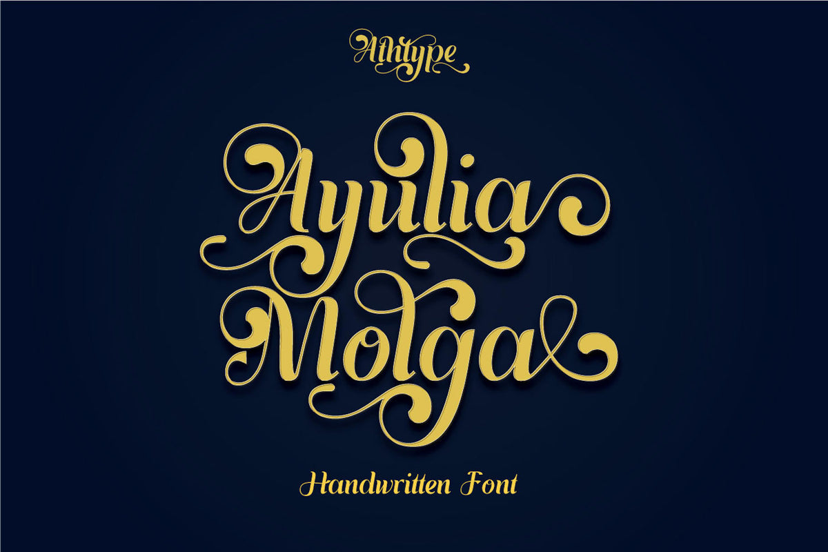 Ayulia Molga - Free Handwritten Font – Pixel Surplus