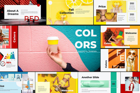 Colors - Free Powerpoint Template
