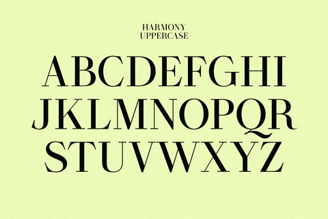 Harmony - Modern Serif Font