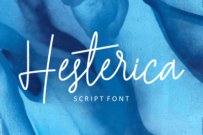 Hesterica - Free Script Font - Pixel Surplus