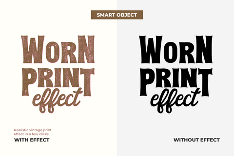 Worn Print Effect | Photoshop Action