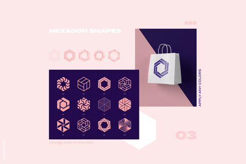 96 Geometric Shapes & Logo Marks Vol. 1