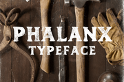 Phalanx - Free Vintage Hand Drawn Font