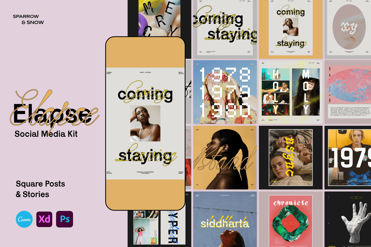 Elapse - Social Media Templates – Pixel Surplus