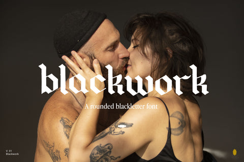Blackwork Font