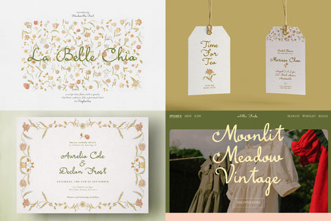 Perplexitics Handmade Script Font Bundle