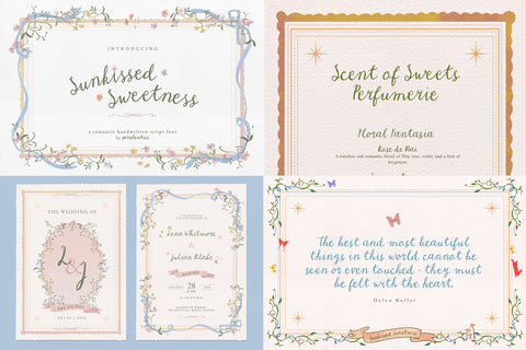 Perplexitics Handmade Script Font Bundle