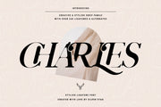 Charles - Chic Ligature Serif Font