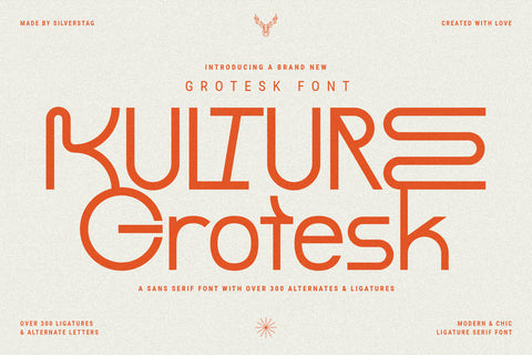 KULTURE GROTESK - Modern Sans Serif