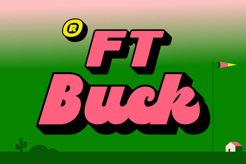 Ft Buck Shadow Font