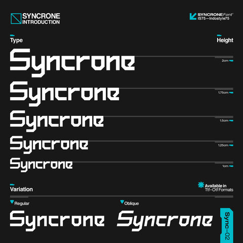 Syncrone - Free Display Font