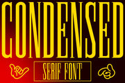 Breziun | Condensed Serif Font
