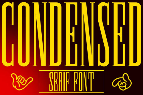 Breziun | Condensed Serif Font