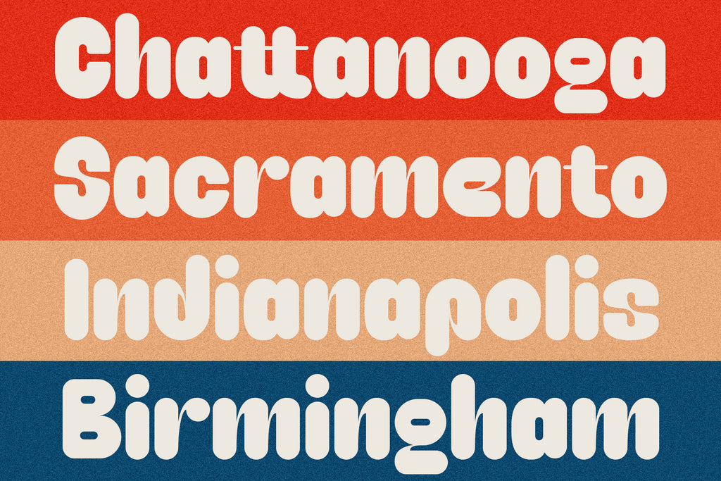 Caprifig - Bold & Rounded Typeface - Pixel Surplus