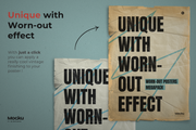 Worn-out Posters Bundle - Pixel Surplus