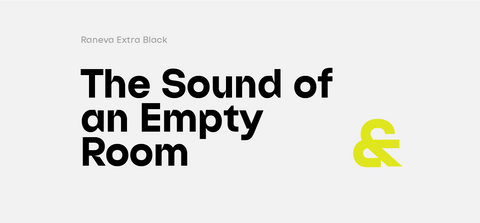 Raneva Bold - Free Font