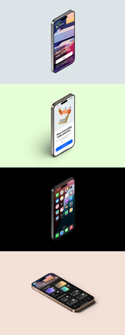 iPhone 16 Pro - 24 Mockups Scenes - Pixel Surplus