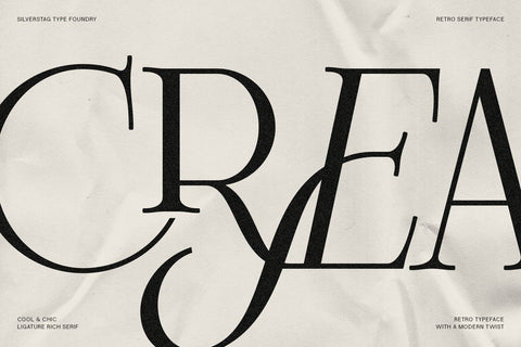 Frosty Garden - Elegant Retro Serif