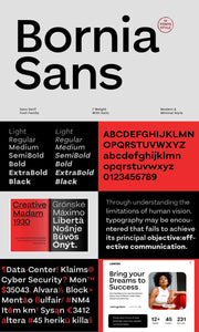 Font Bundle - Sans Series