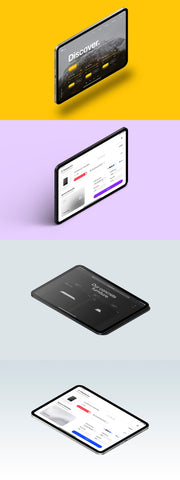 iPad Pro 11" - 21 Mockups Scenes