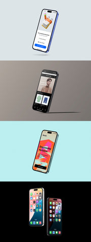 iPhone 16 - 24 Mockups Scenes