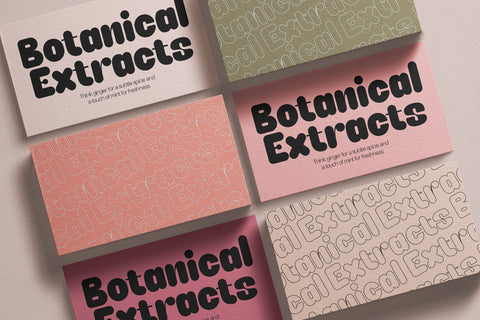 Caprifig - Bold & Rounded Typeface - Pixel Surplus