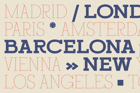 Madriz - Retro Slab Serif Typeface - Pixel Surplus