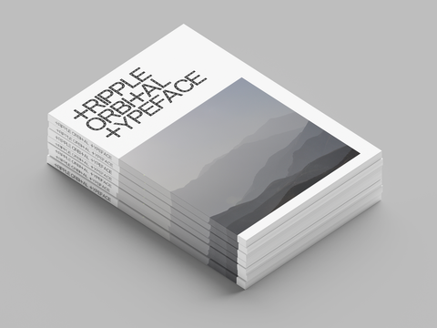 Tripple Orbital Typeface