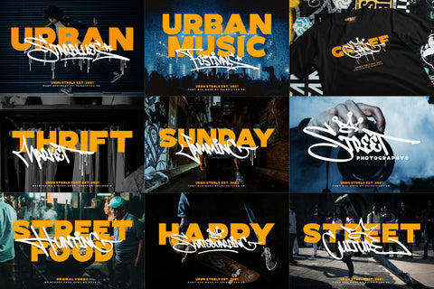 Graffiti Font Bundle