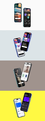 iPhone 16 - 24 Mockups Scenes