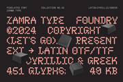 Psygen – Modern Pixel Font